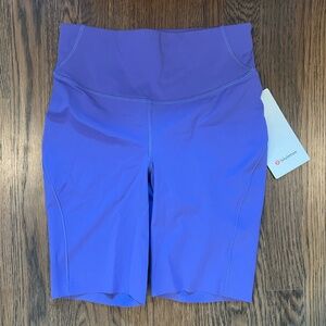 Lululemon Base Pace High-Rise Short 8" Charged Indigo Size 6